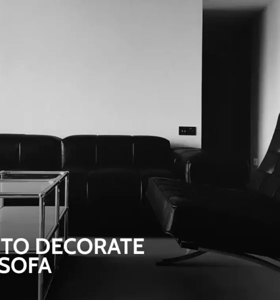 Stylish Ways to Decorate with a Black Sofa